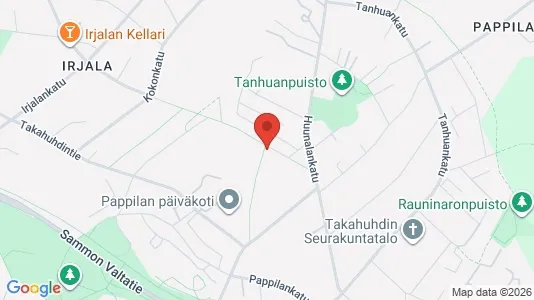 Apartments for rent i Tampere Koillinen - kort over placeringen