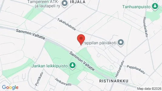 Apartments for rent i Tampere Koillinen - kort over placeringen