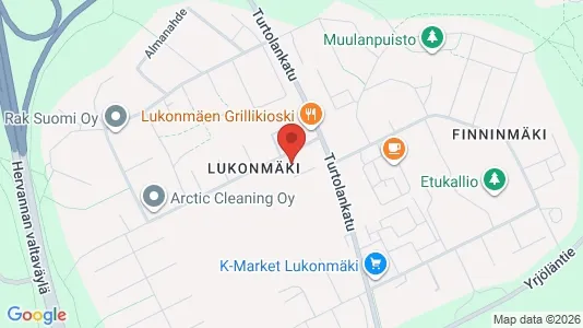 Apartments for rent i Tampere Koillinen - kort over placeringen