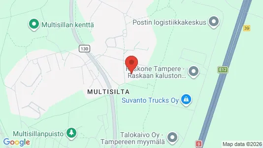 Apartments for rent i Tampere Eteläinen - kort over placeringen