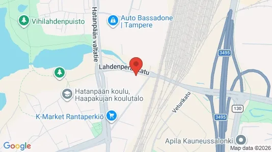 Apartments for rent i Tampere Eteläinen - kort over placeringen