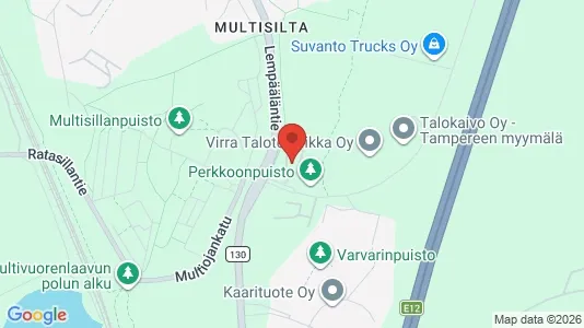 Apartments for rent i Tampere Eteläinen - kort over placeringen