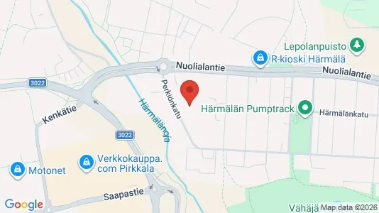 Apartments for rent i Tampere Eteläinen - kort over placeringen