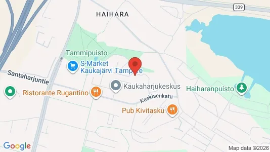 Apartments for rent i Tampere Kaakkoinen - kort over placeringen