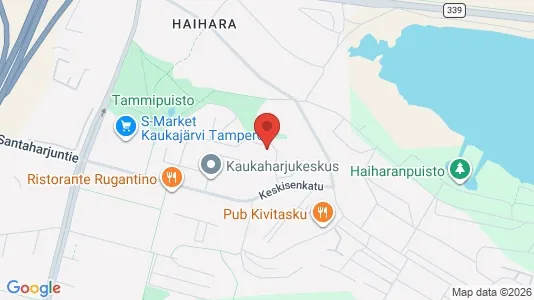 Apartments for rent i Tampere Kaakkoinen - kort over placeringen