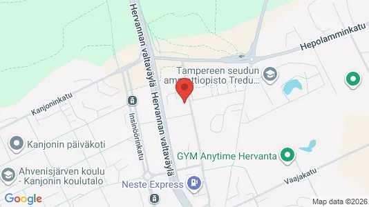 Apartments for rent i Tampere Kaakkoinen - kort over placeringen