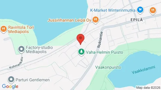 Apartments for rent i Tampere Lounainen - kort over placeringen