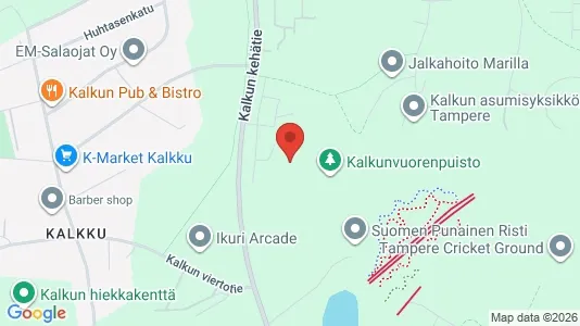 Apartments for rent i Tampere Lounainen - kort over placeringen