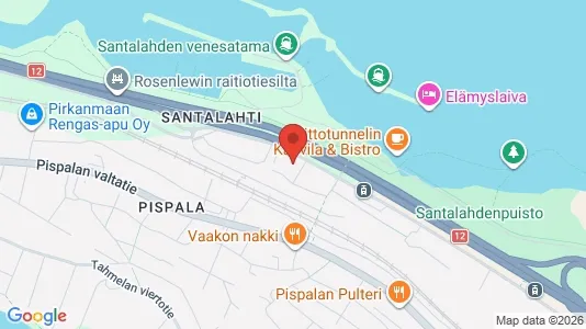 Apartments for rent i Tampere Lounainen - kort over placeringen