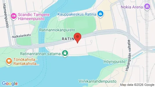 Apartments for rent i Tampere Keskinen - kort over placeringen