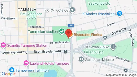 Apartments for rent i Tampere Keskinen - kort over placeringen