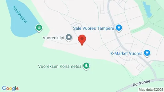 Apartments for rent i Tampere Eteläinen - kort over placeringen