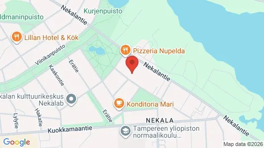Apartments for rent i Tampere Keskinen - kort over placeringen