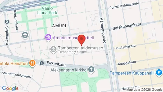 Apartments for rent i Tampere Keskinen - kort over placeringen