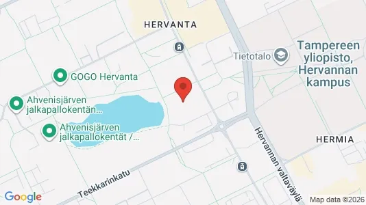 Apartments for rent i Tampere Kaakkoinen - kort over placeringen