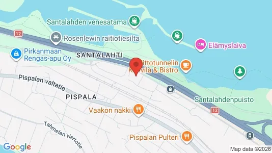 Apartments for rent i Tampere Lounainen - kort over placeringen