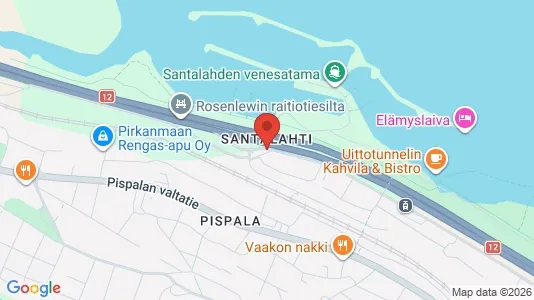 Apartments for rent i Tampere Lounainen - kort over placeringen