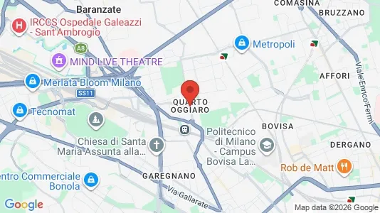 Apartments for rent i Milano Zona 8 - Fiera, Gallaratese, Quarto Oggiaro - kort over placeringen