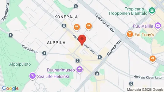 Apartments for rent i Helsinki Keskinen - kort over placeringen