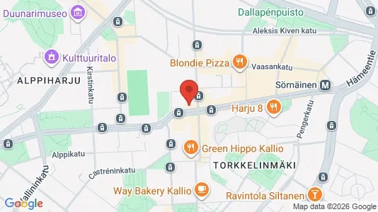Apartments for rent i Helsinki Keskinen - kort over placeringen