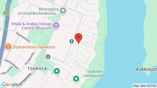 Apartments for rent i Helsinki Keskinen - kort over placeringen