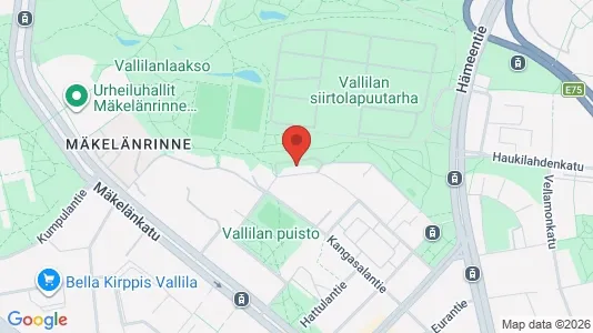 Apartments for rent i Helsinki Keskinen - kort over placeringen