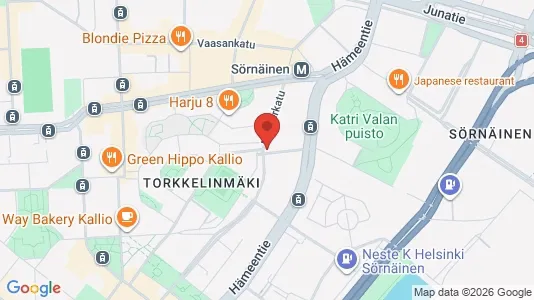 Apartments for rent i Helsinki Keskinen - kort over placeringen