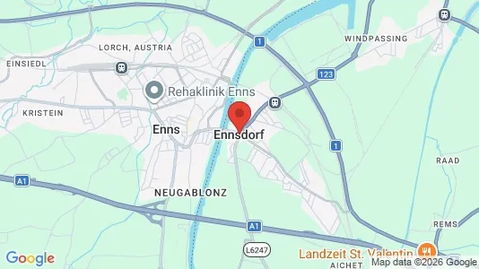 Apartments for rent i Ennsdorf - kort over placeringen