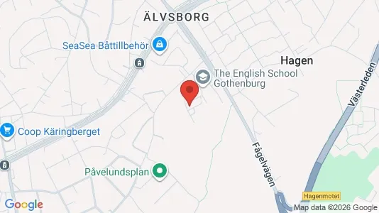 Apartments for rent i Gothenburg West - kort over placeringen