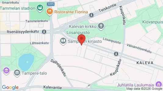 Apartments for rent i Tampere Keskinen - kort over placeringen