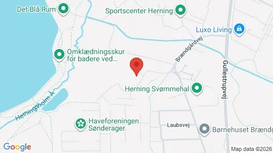 Apartments for rent i Herning - kort over placeringen