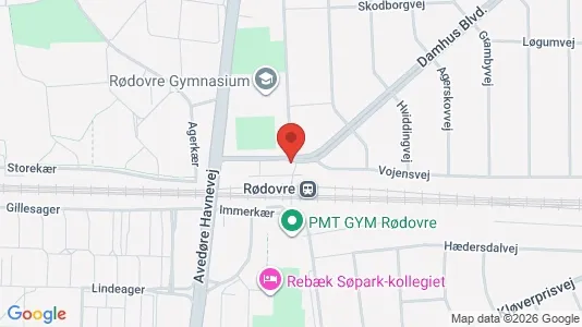 Apartments for rent i Rødovre - kort over placeringen