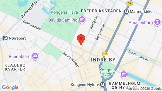 Apartments for rent i Copenhagen K - kort over placeringen