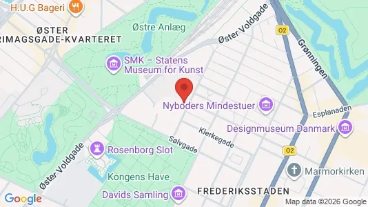 Apartments for rent i Copenhagen K - kort over placeringen