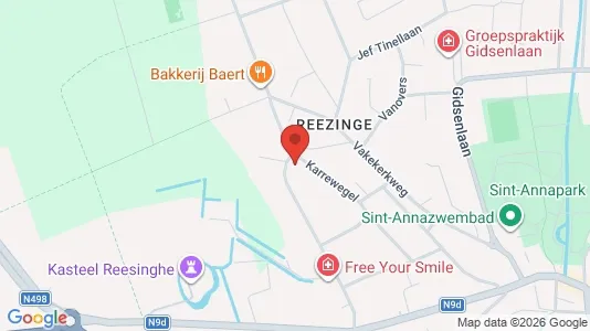 Apartments for rent i Maldegem - kort over placeringen