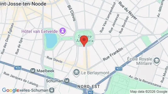 Apartments for rent i Stad Brussel - kort over placeringen
