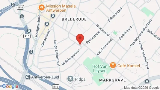 Apartments for rent i Stad Antwerp - kort over placeringen