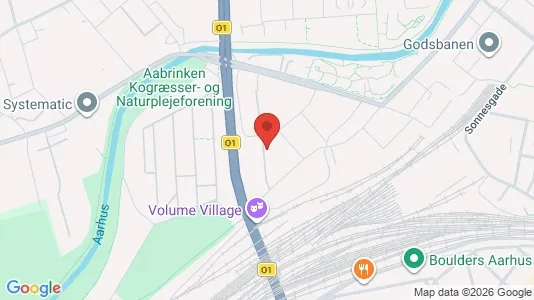 Apartments for rent i Aarhus C - kort over placeringen