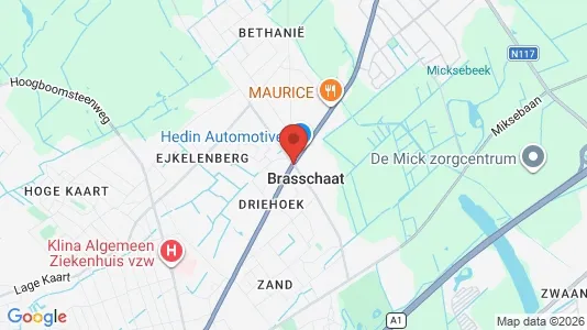 Apartments for rent i Brasschaat - kort over placeringen