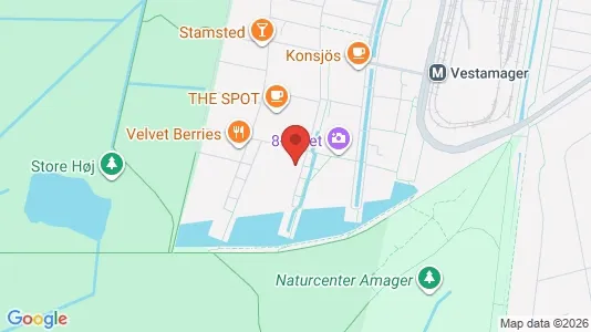 Apartments for rent i Copenhagen S - kort over placeringen