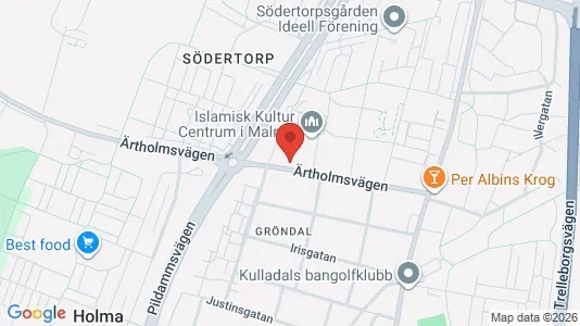 Apartments for rent i Fosie - kort over placeringen