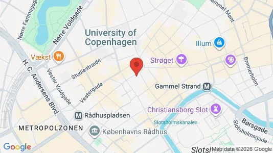 Apartments for rent i Copenhagen K - kort over placeringen