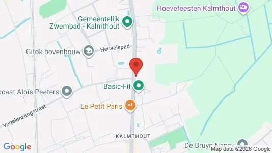 Apartments for rent i Kalmthout - kort over placeringen