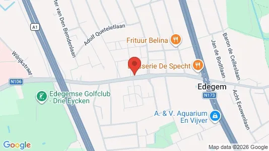 Apartments for rent i Edegem - kort over placeringen