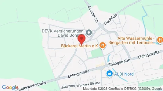 Apartments for rent i Recklinghausen - kort over placeringen