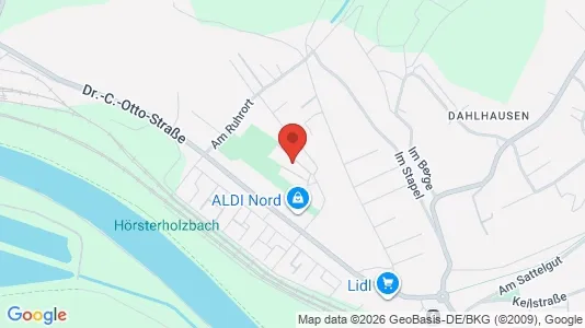 Apartments for rent i Bochum - kort over placeringen