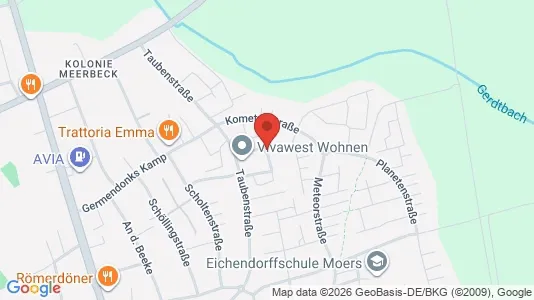 Apartments for rent i Wesel - kort over placeringen