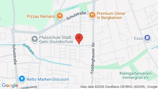 Apartments for rent i Unna - kort over placeringen