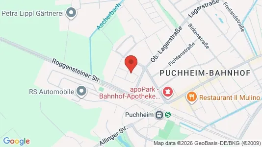 Apartments for rent i Fürstenfeldbruck - kort over placeringen