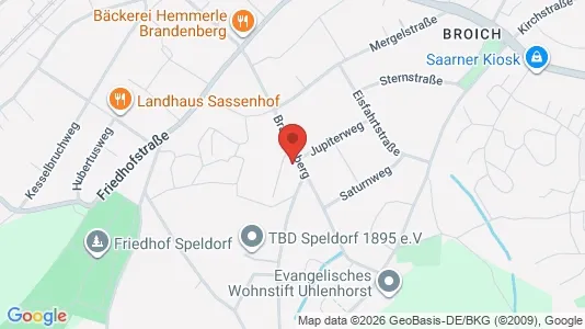 Apartments for rent i Mülheim an der Ruhr - kort over placeringen